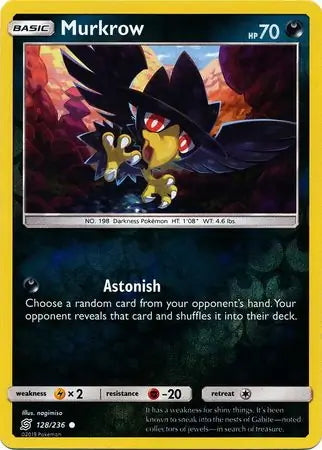 Unified Minds Murkrow #128/236 reverse holo